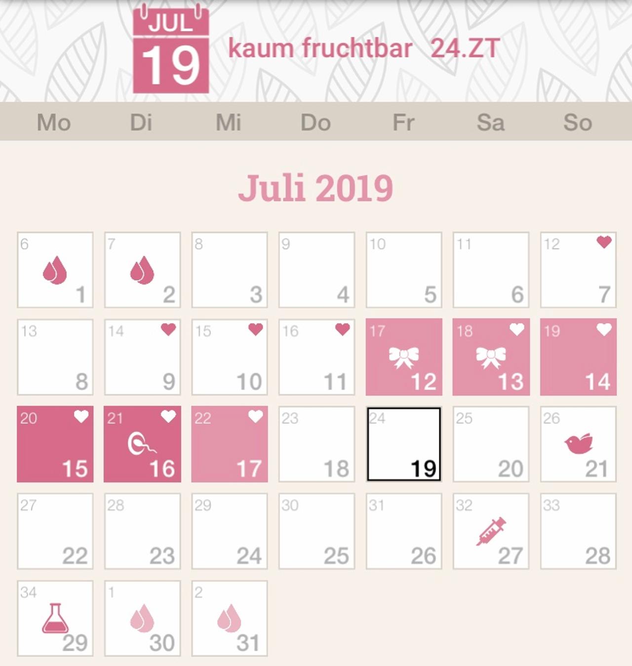 Wann habt ihr eure Herzen gesetzt ? Zeigt mir eure Kalender :) - urbia.de